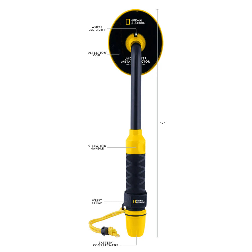 National Geographic Underwater Metal Detector - 80-20010 - CoreScientifics-Telescopes, Sport Optics & More