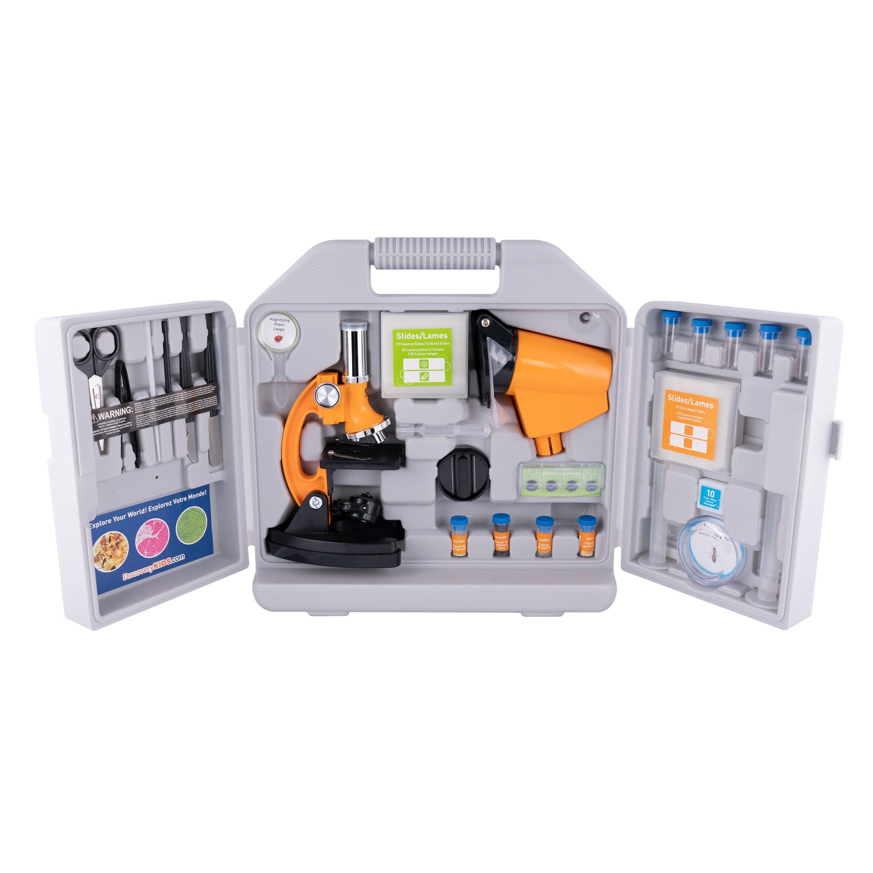 Discovery 1200x Biological Microscope with Graphic Box- 44-20101 - CoreScientifics-Telescopes, Sport Optics & More