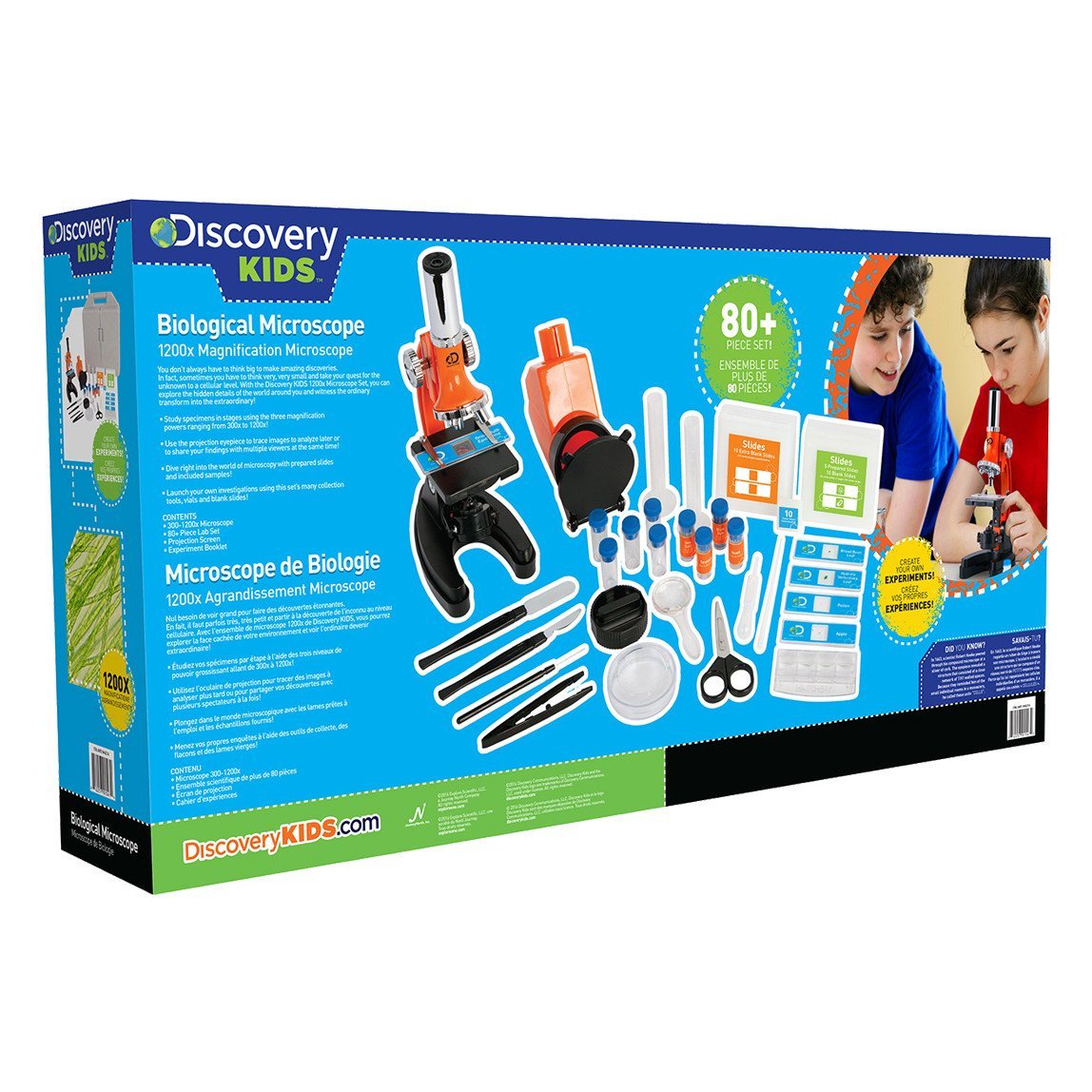 Discovery 1200x Biological Microscope with Graphic Box- 44-20101 - CoreScientifics-Telescopes, Sport Optics & More