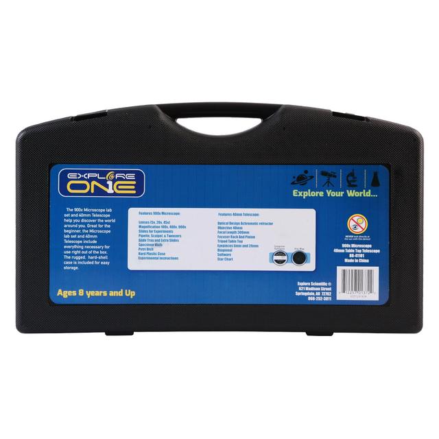 Explore One Apollo Microscope 900X Telescope 40mm Combo-88-41101 - CoreScientifics-Telescopes, Sport Optics & More