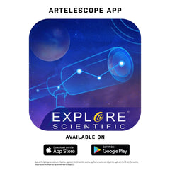 Explore One STAR50APP-50mm Refractor Telescope w/ Mount 88-34550 - CoreScientifics-Telescopes, Sport Optics & More