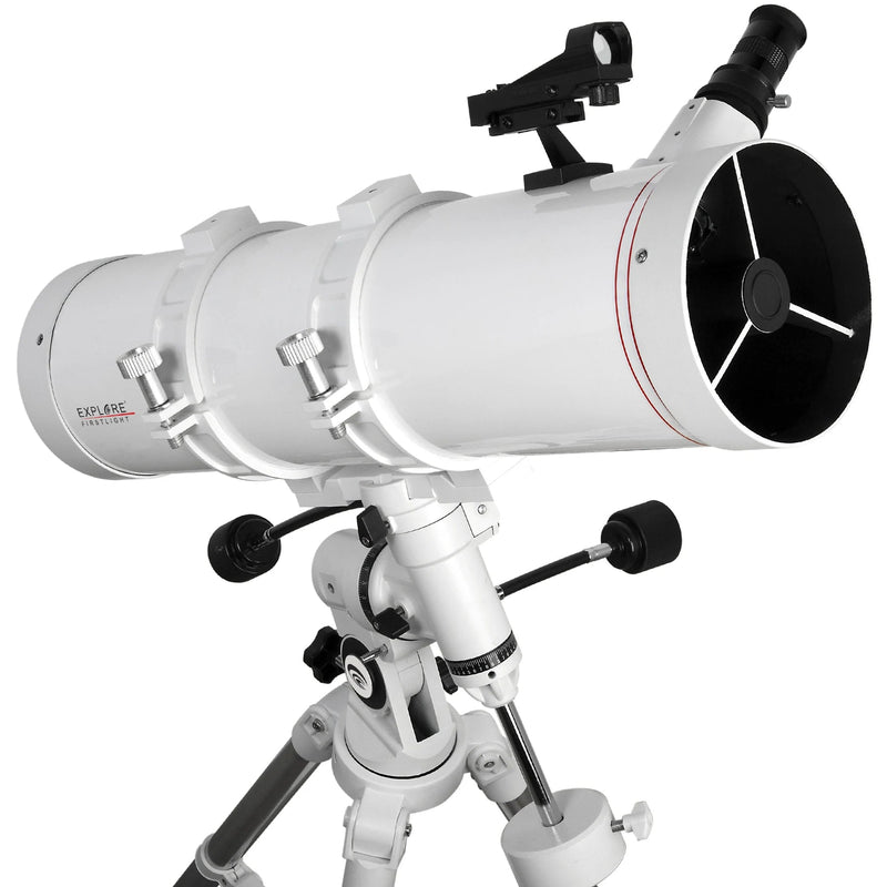 Explore FirstLight 130mm Newtonian Telescope+EQ3 Mount-FL-N130600EQ3 - CoreScientifics-Telescopes, Sport Optics & More