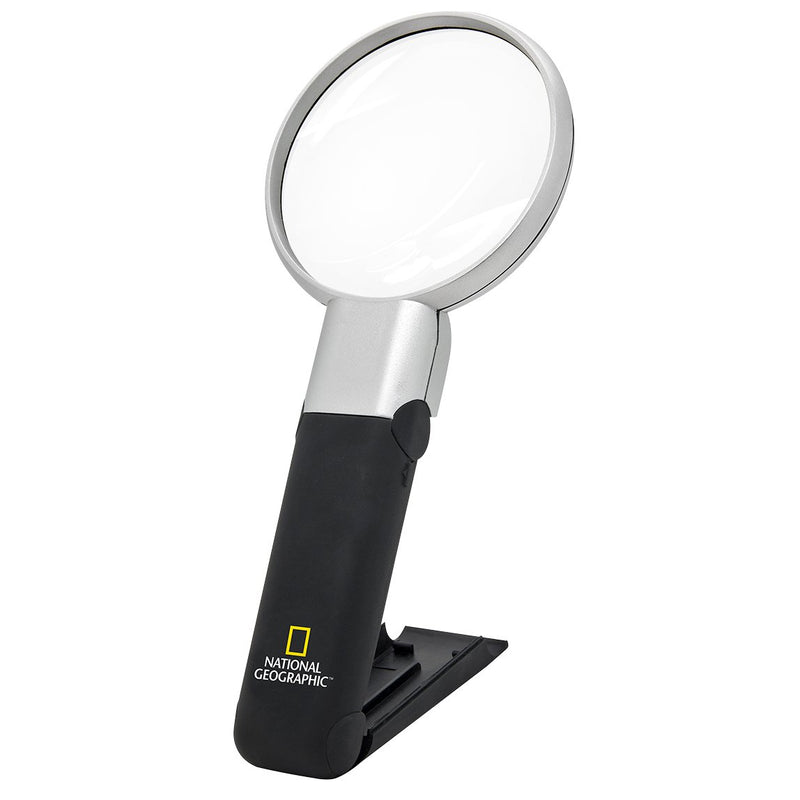 National Geographic 2.5/5x LED Magnifying Glass 96-29501 - CoreScientifics-Telescopes, Sport Optics & More