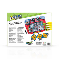 Explore Science 50 Fun Electronic Experiments Kit-STEM 88-90153 - CoreScientifics-Telescopes, Sport Optics & More
