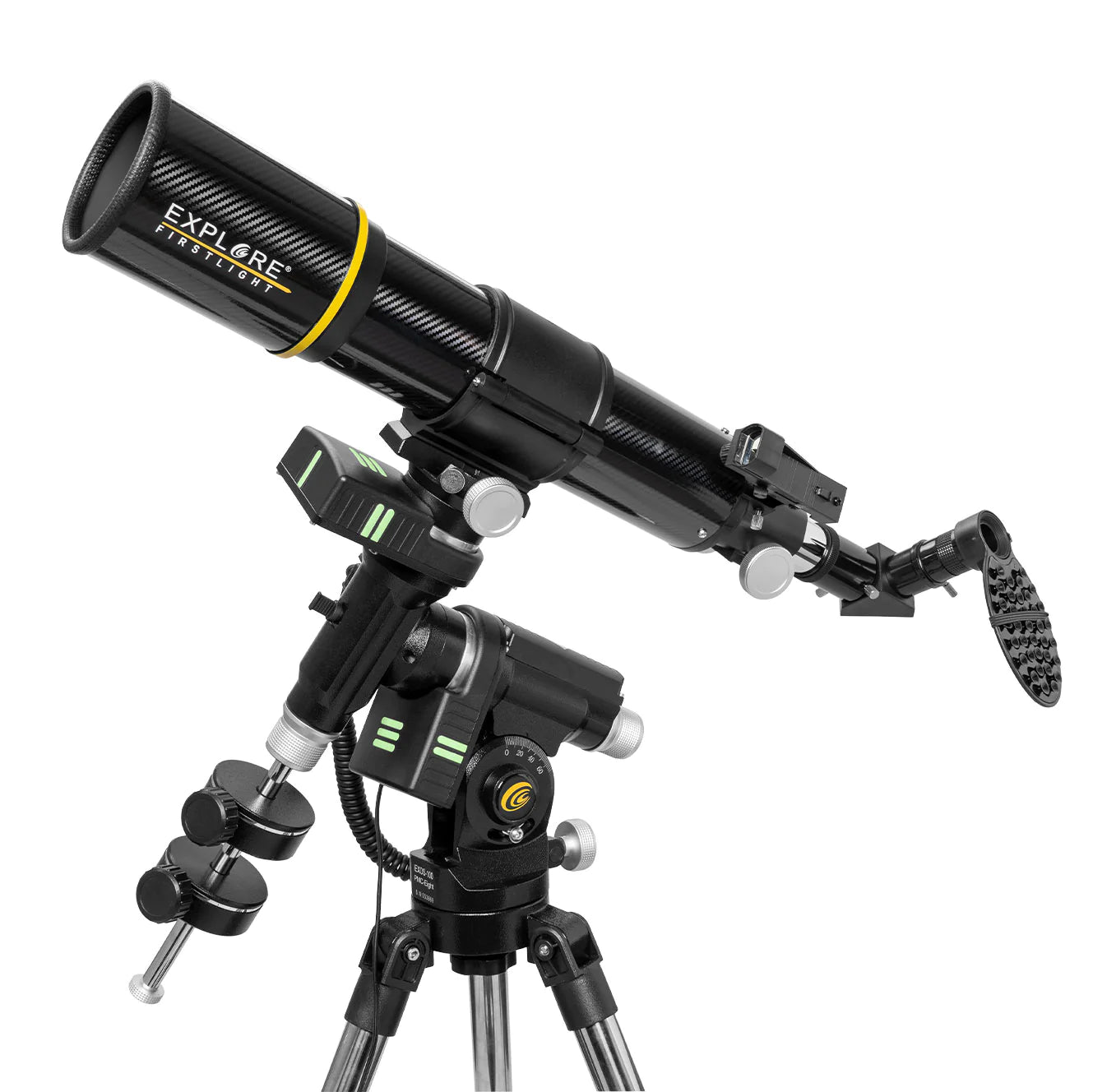 FL 80mm CF Refractor Go-To Combo/ W Solar Filter-ES-FLAR80640CF-IEXOS - CoreScientifics-Telescopes, Sport Optics & More