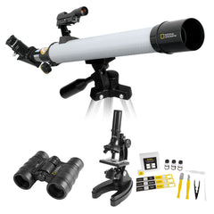 National Geographic Deluxe Adventure Telescope-Microscope Set 80-30103 - CoreScientifics-Telescopes, Sport Optics & More