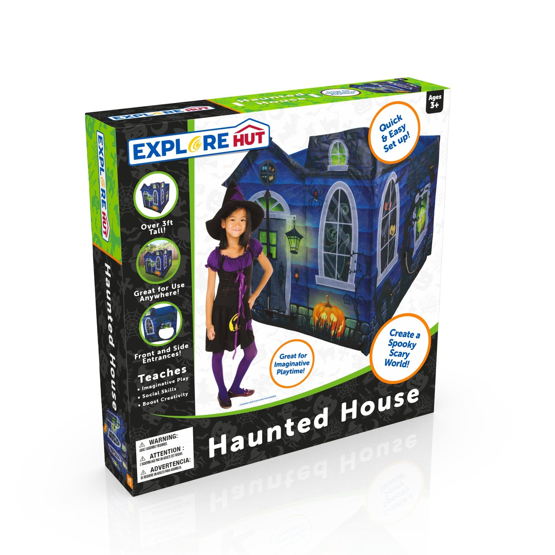 ExploreHut Indoor-Outdoor Haunted House 88-70888 - CoreScientifics- Hobby Optics
